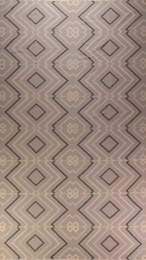 Flat Weave Kilim Durrie Oriental Large Rug 10x19