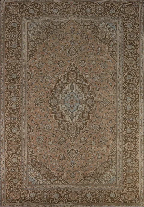 Traditional Mashad Persian Area Rug 8x11