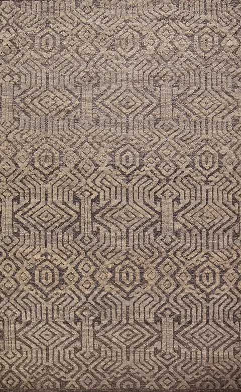 All-Over Trellis Moroccan Oriental Area Rug 5x8