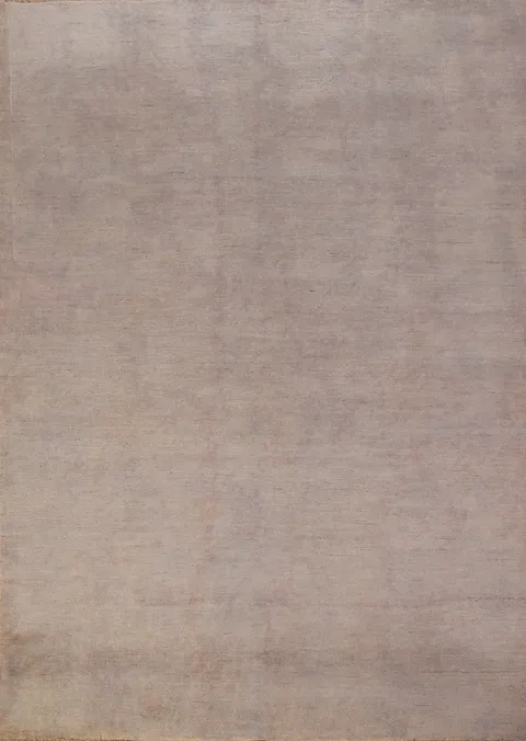 Gray & Beige Modern Gabbeh Oriental Area Rug 7x9