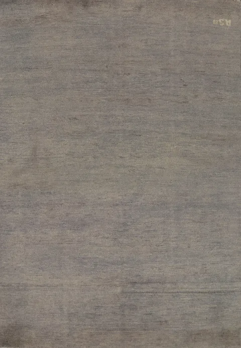 Gray Modern Wool Gabbeh Oriental Rug 5x6