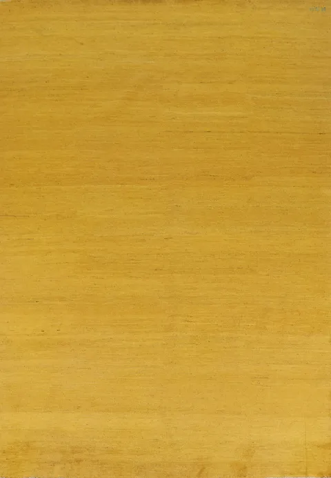 Modern Yellow Wool Gabbeh Oriental Area Rug 7x10