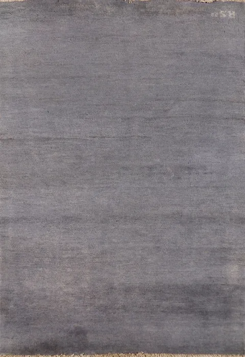 Modern Gray Wool Gabbeh Oriental Rug 3x5
