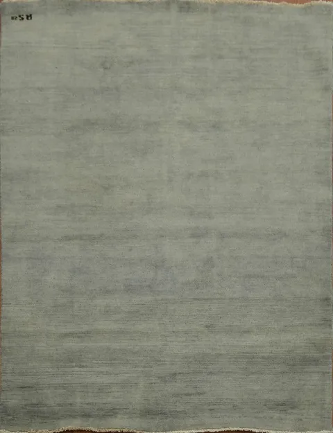 Gray Wool Modern Gabbeh Oriental Rug 5x7