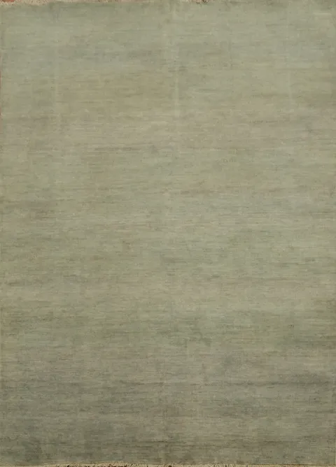 Beige & Gray Wool Modern Gabbeh Oriental Area Rug 6x8