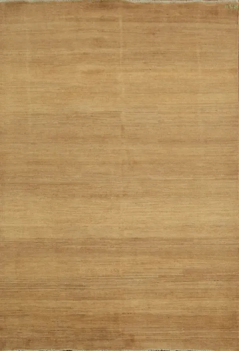 Modern Wool Gabbeh Oriental Area Rug 6x9