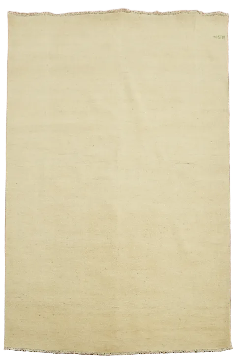 Solid Wool Modern Gabbeh Oriental Area Rug 6x9