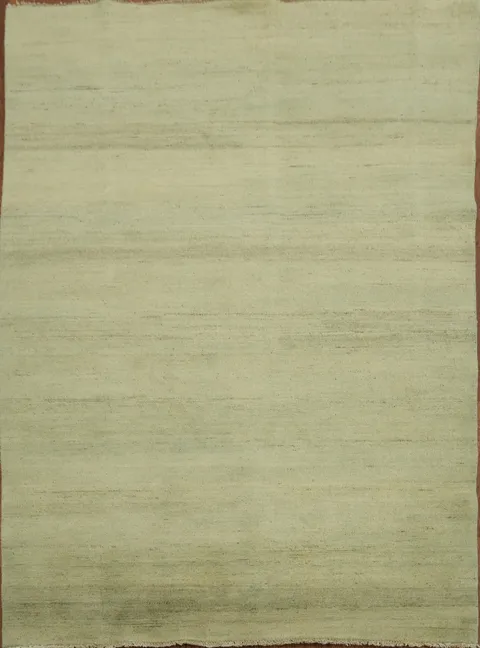 Handmade Wool Striped Gabbeh Modern Rug 5x6