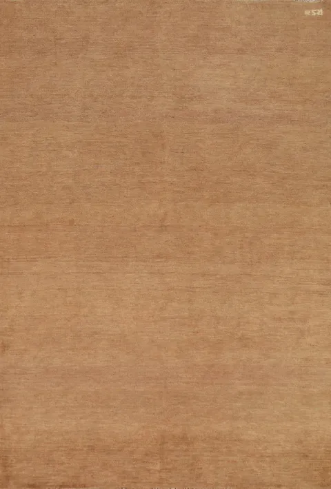 Brown Modern Gabbeh Oriental Area Rug 5x8