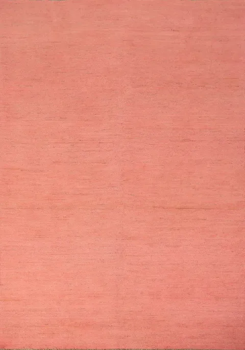 Pink Modern Wool Gabbeh Oriental Rug 5x7