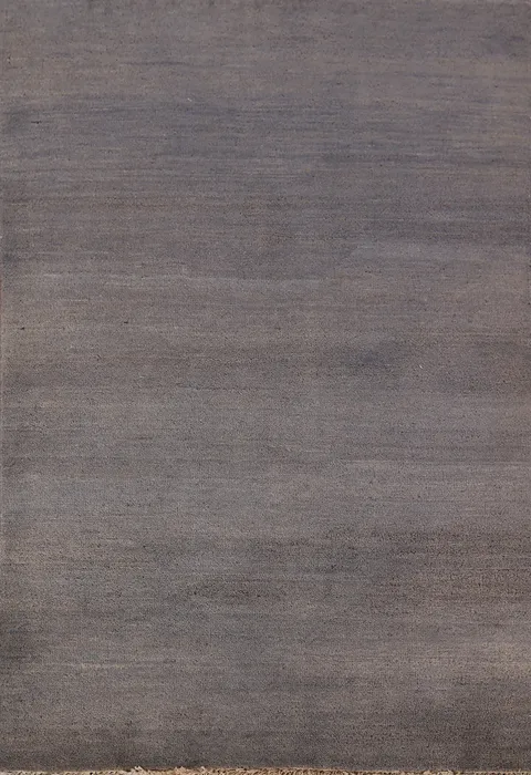 Modern Gray Wool Gabbeh Oriental Rug 3x5
