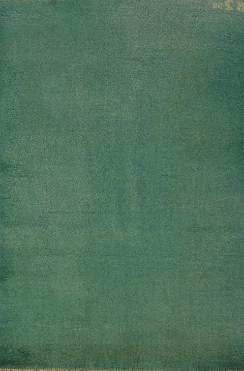 Green Modern Wool Gabbeh Oriental Rug 3x5