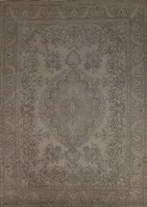 Handmade Wool Tabriz Persian Area Rug 10x12