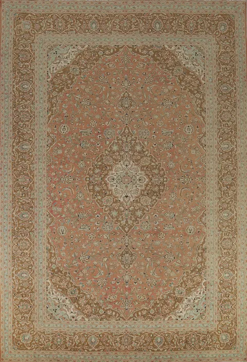 Traditional Kashan Persian Area Rug 10x13