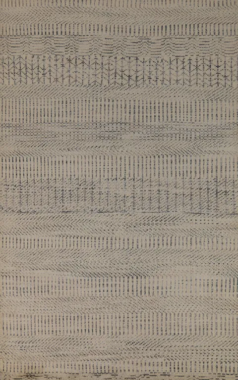 Handmade Wool Moroccan Oriental Area Rug 5x8