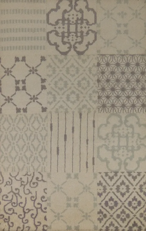 All-Over Geometric Moroccan Oriental Area Rug 5x8