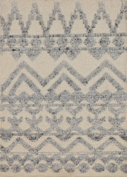 Handmade Wool Moroccan Indian Rug 2x3