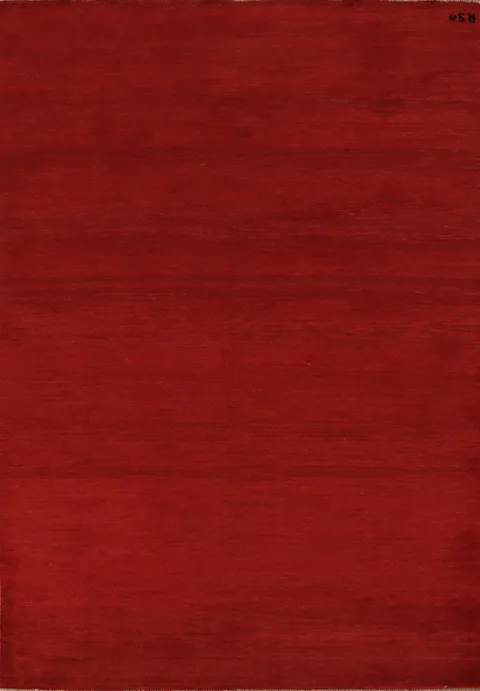Handmade Wool Gabbeh Modern Area Rug 6x8