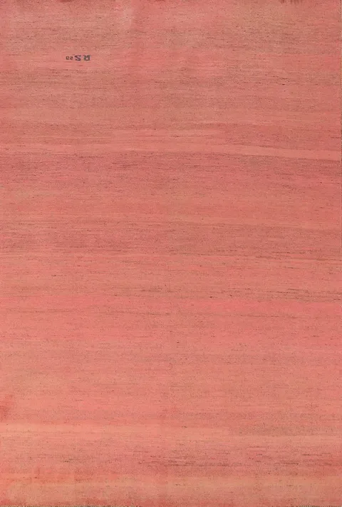 Handmade Wool Pink Gabbeh Modern Area Rug 6x8