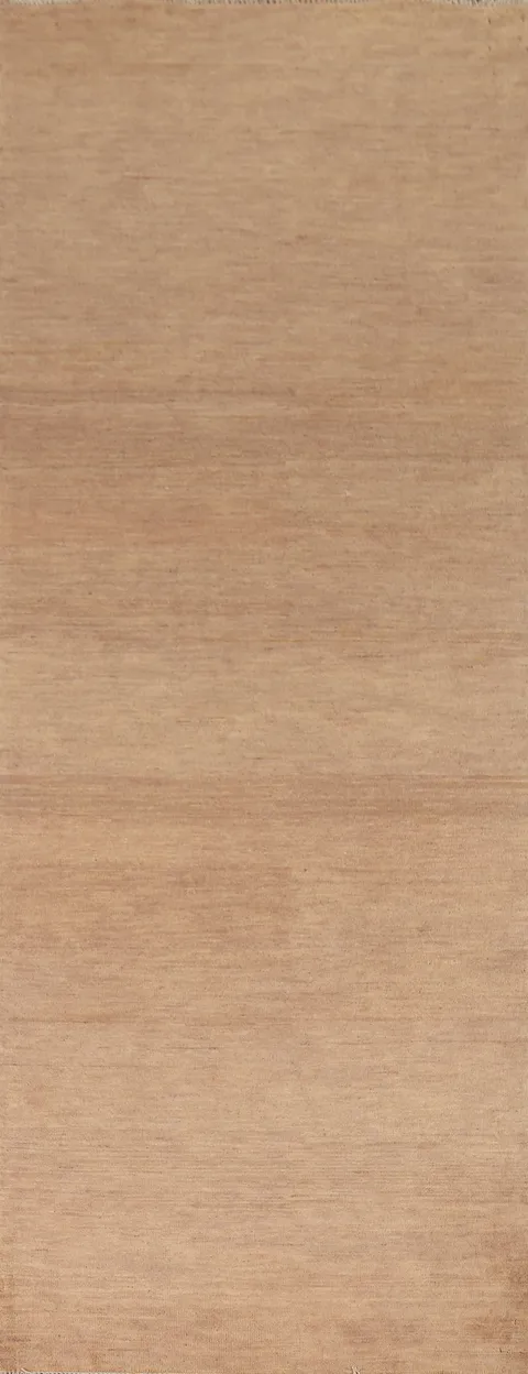 Handmade Wool Gabbeh Modern Runner Rug 3x10