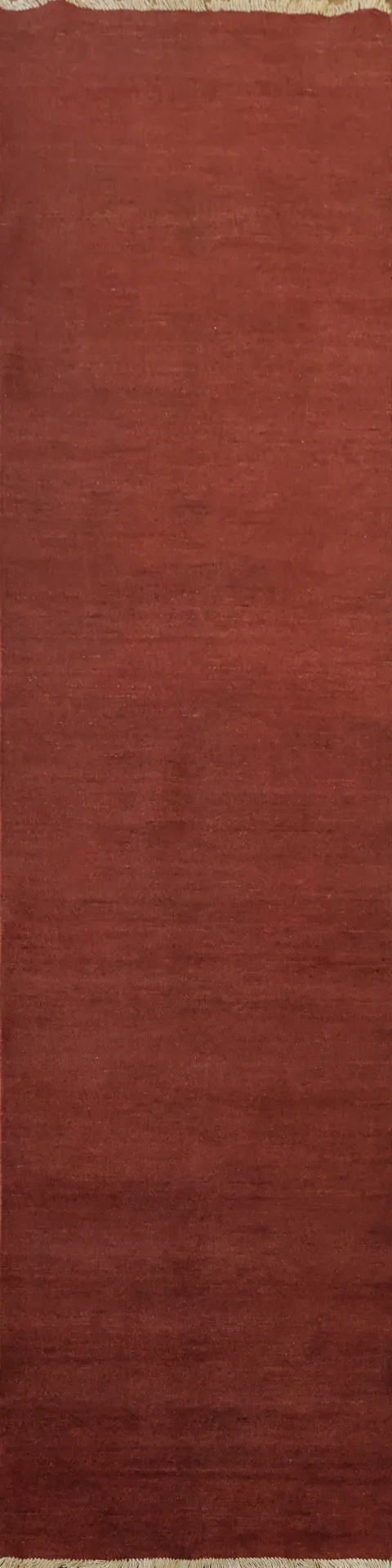 Handmade Wool Gabbeh Oriental Runner Rug 3x9