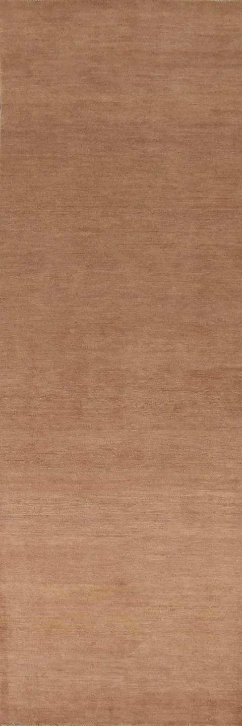 Brown Gabbeh Oriental Runner Rug 3x13