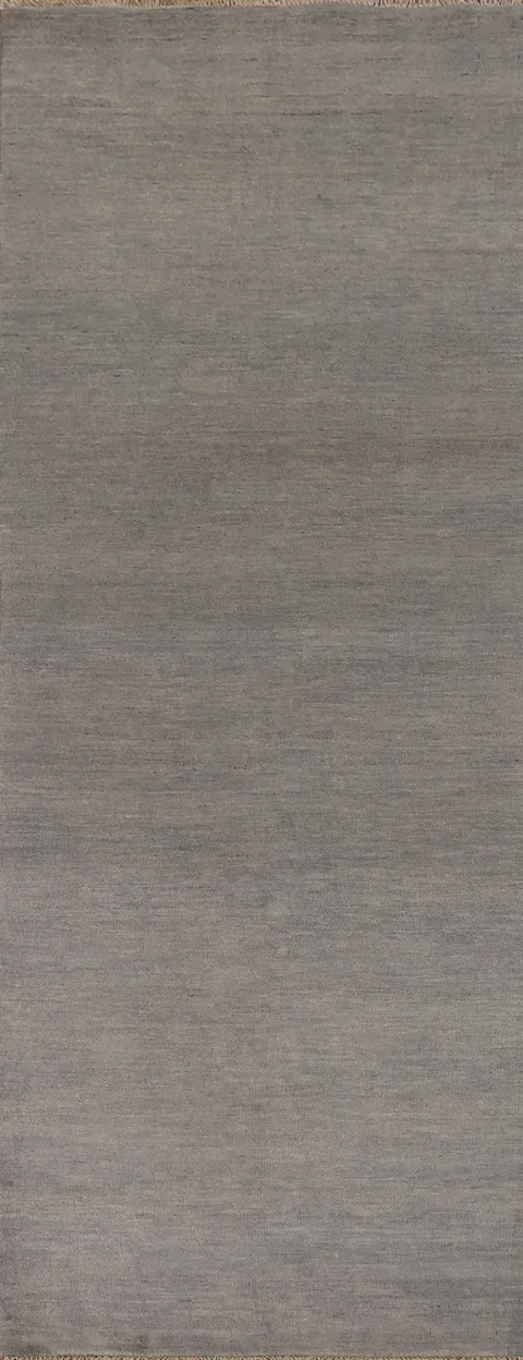 Handmade Wool Gabbeh Modern Runner Rug 3x10