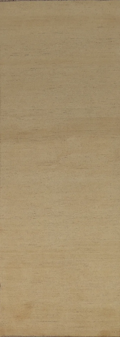 Wool Gabbeh Modern Runner Rug 3x10