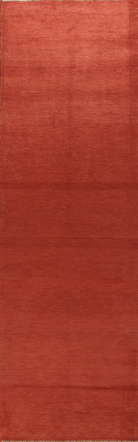 Handmade Wool Gabbeh Oriental Runner Rug 3x13