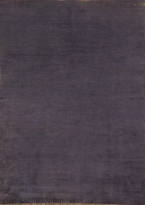 Purple Blue Gabbeh Modern Wool Accent Rug 4x6