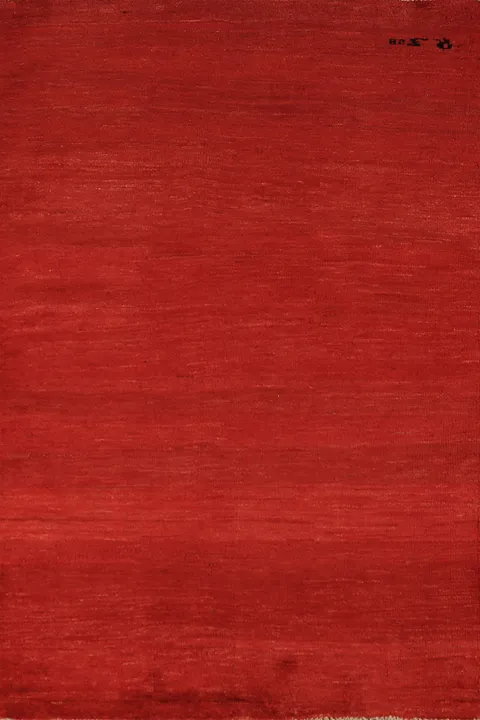 Handmade Gabbeh Modern Wool Accent Rug 4x6
