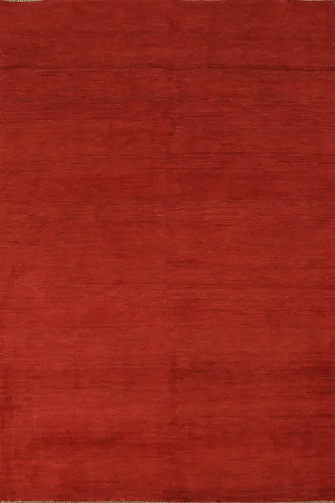 Handmade Gabbeh Modern Wool Accent Rug 4x6