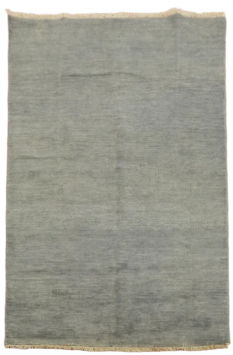 Handmade Gabbeh Modern Wool Accent Rug 4x6