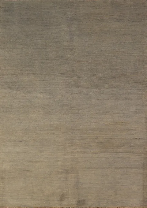 Beige & Gray Gabbeh Modern Wool Accent Rug 4x6