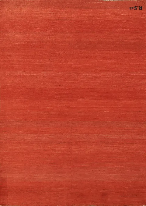 Handmade Gabbeh Modern Wool Accent Rug 4x6