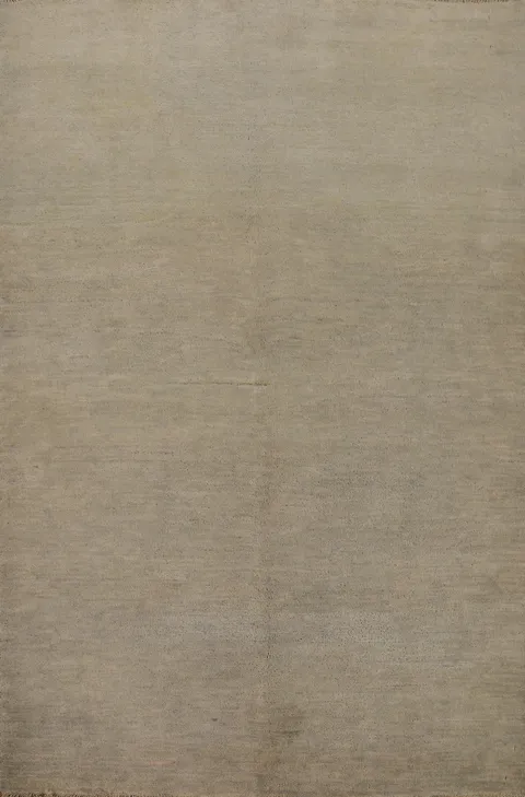 Handmade Modern Gabbeh Wool Accent Rug 4x6