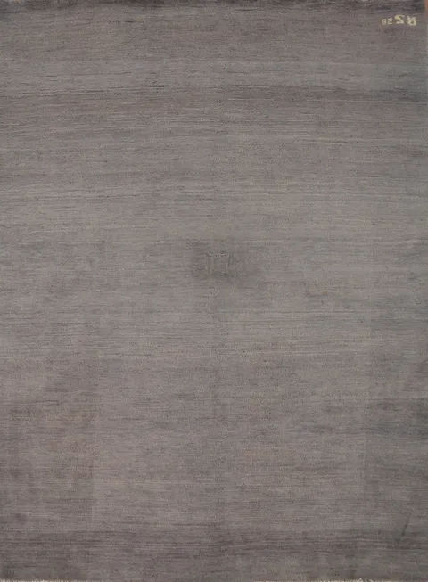 Gray Modern Wool Gabbeh Oriental Rug 5x7