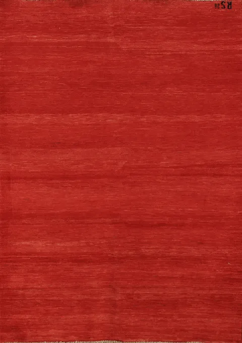 Handmade Gabbeh Modern Wool Accent Rug 4x6
