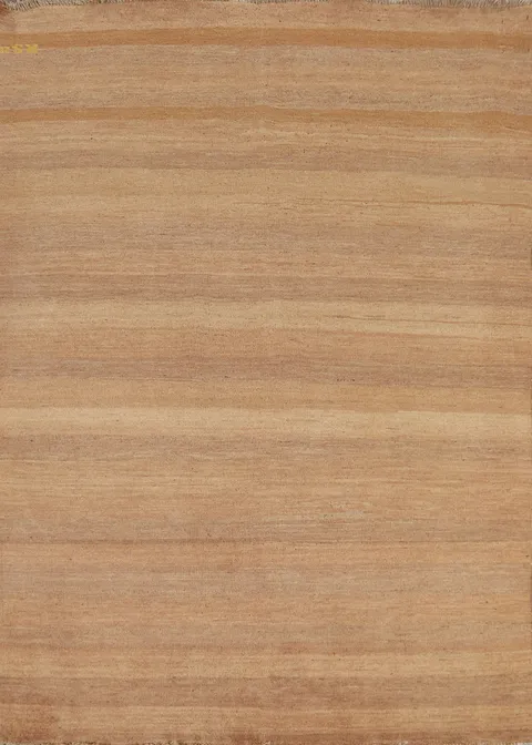 Striped Wool Modern Gabbeh Oriental Rug 5x6