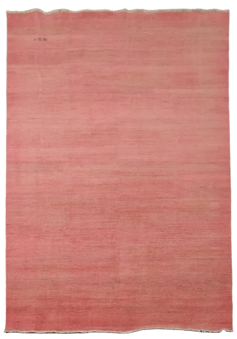 Pink Wool Handmade Gabbeh Oriental Area Rug 7x10