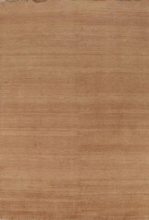 Light Brown Modern Gabbeh Oriental Area Rug 7x10