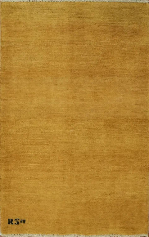 Wool Gabbeh Modern Accent Rug 3x4