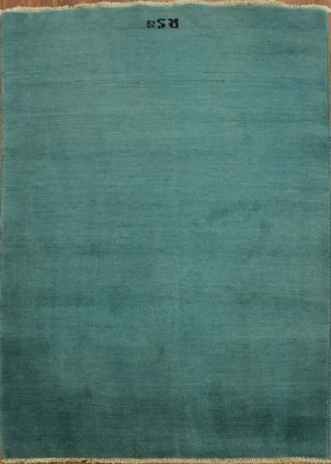 Modern Wool Gabbeh Rug 4x5