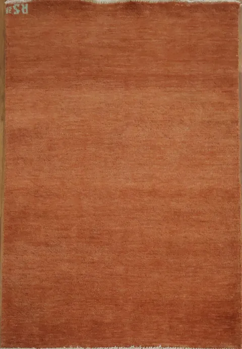 Modern Gabbeh Wool Rug 3x4