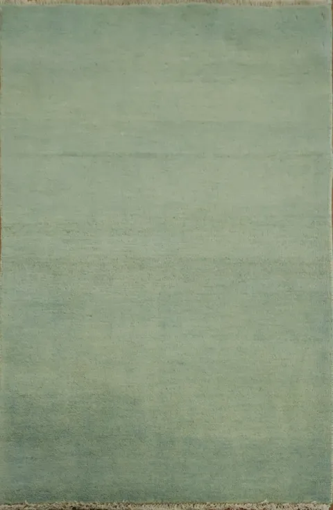 Modern Gabbeh Wool Rug 3x4