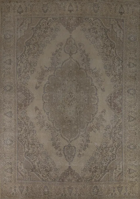 Handmade Wool Tabriz Persian Area Rug 10x13
