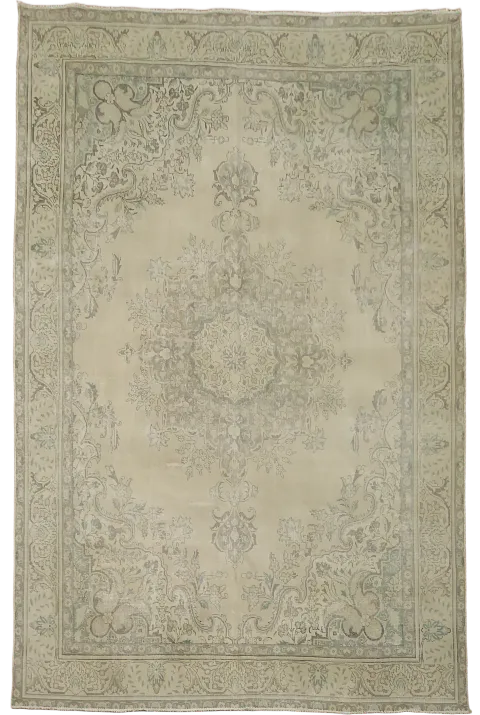 Handmade Wool Tabriz Persian Area Rug 10x13