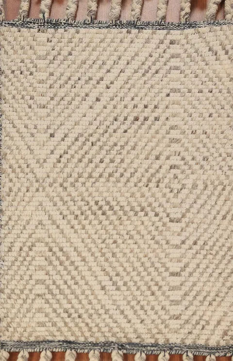 Handmade Wool Moroccan Indian Rug 2x3
