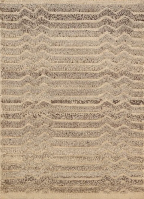 Handmade Wool Moroccan Indian Rug 2x3