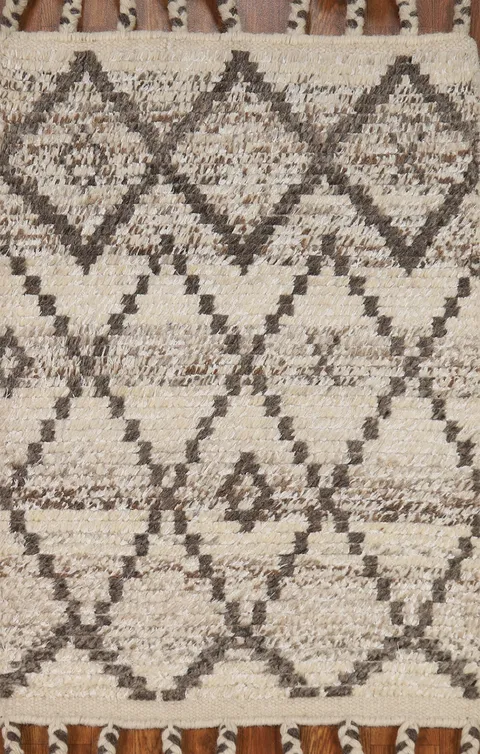 Geometric Moroccan Oriental Accent Rug 2x3
